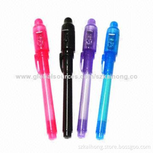 Invisible UV Pen with Blue Color